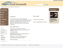 Tablet Screenshot of ourgreatyarmouth.org.uk